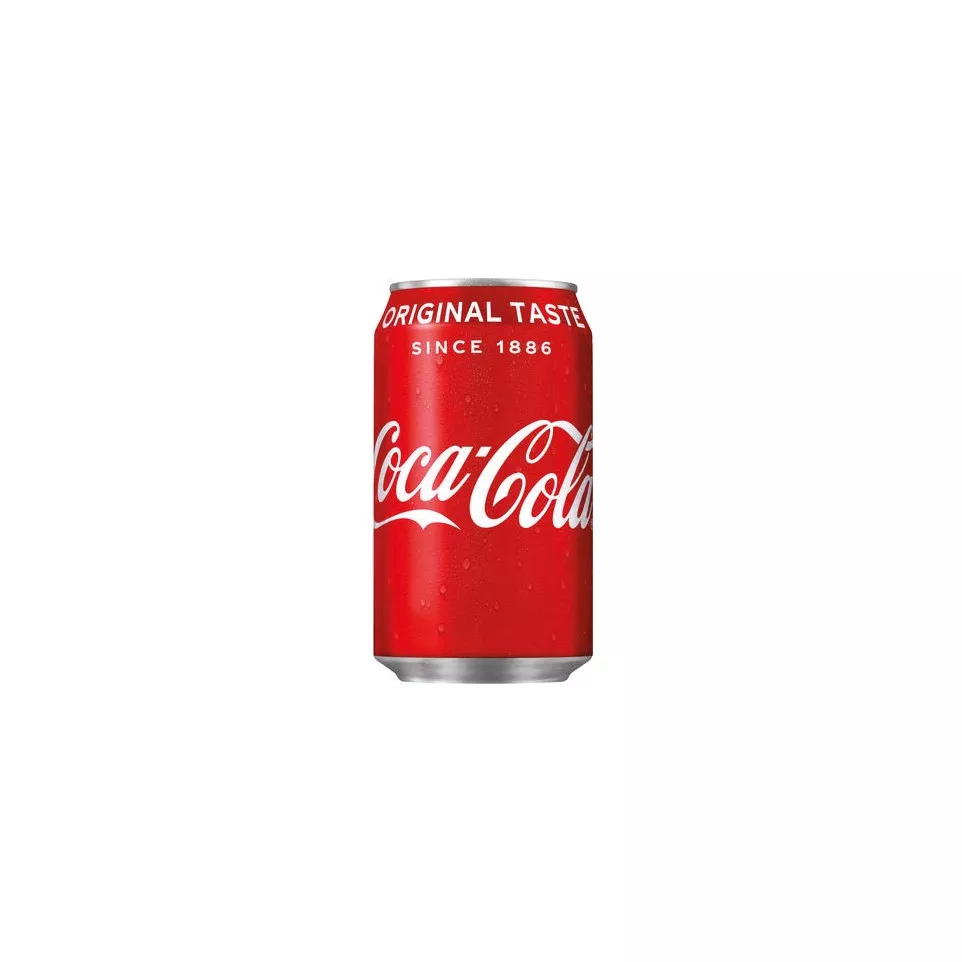 Coca-Cola frisdrank, fat blik van 33...