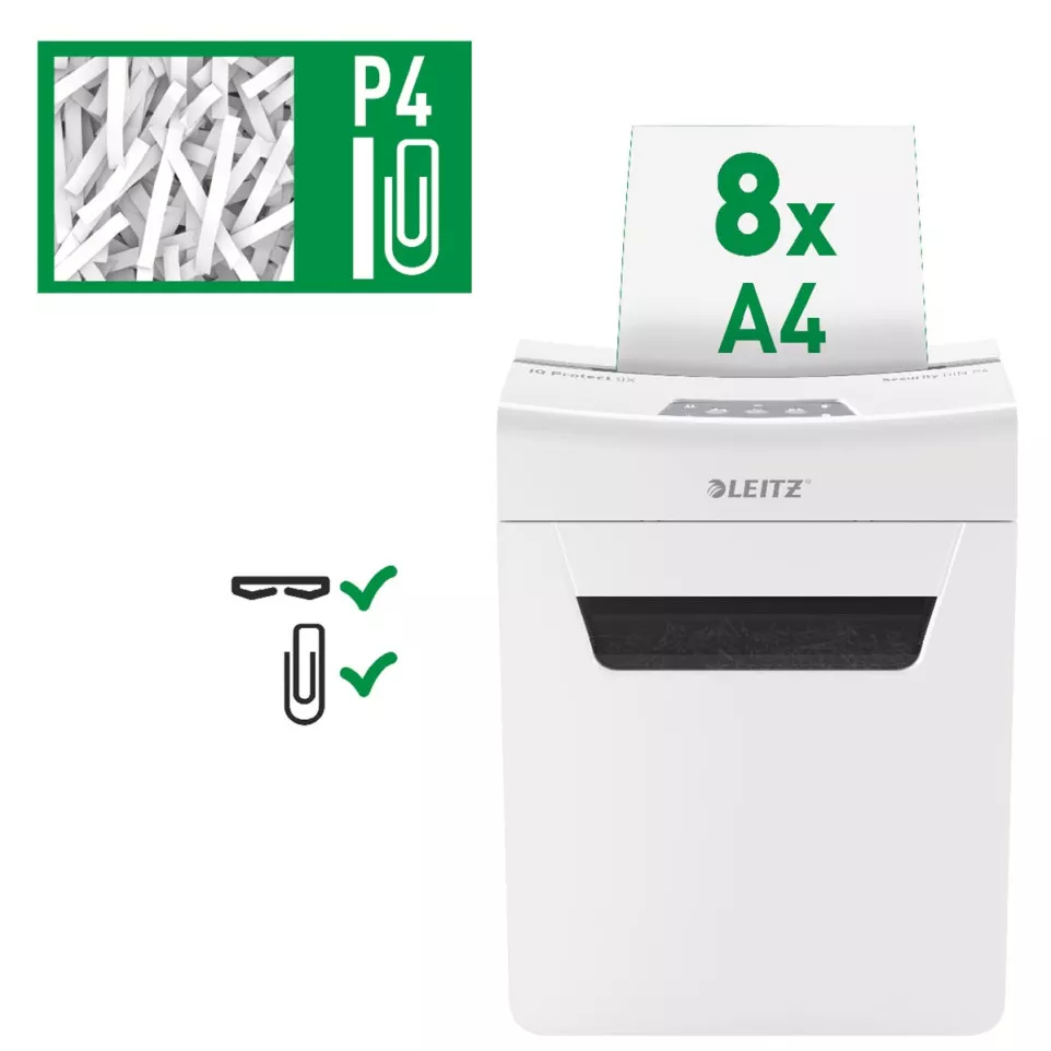 Leitz IQ Protect Premium 8X Paper...