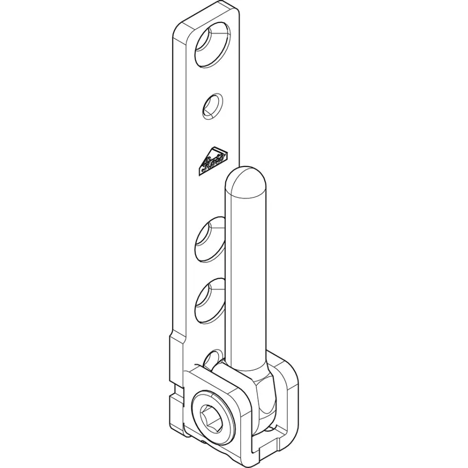 SAV Pivot mâle "A" à 2 broches Ø3mm...