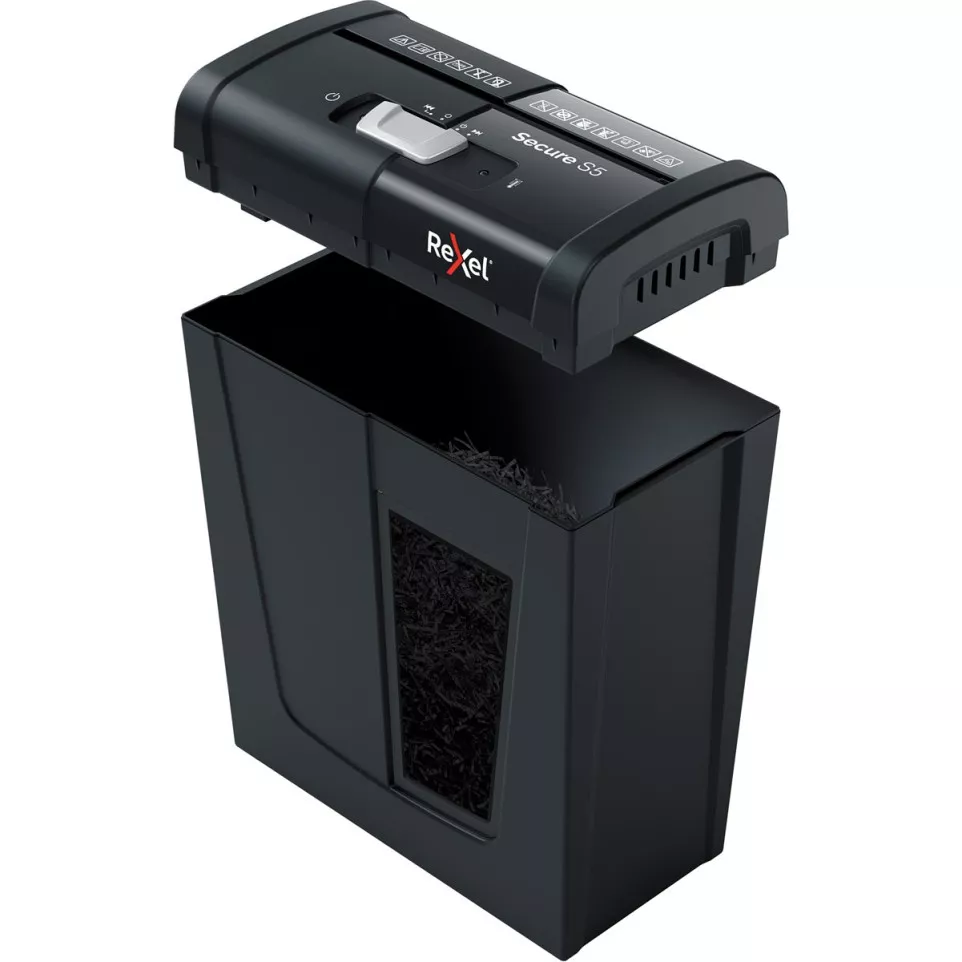 Rexel Secure S5 Strip Cut Shredder