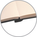 Oxford "Sketchbook" dummyboek, 96 vel, 100 g/m², ft A5, zwart