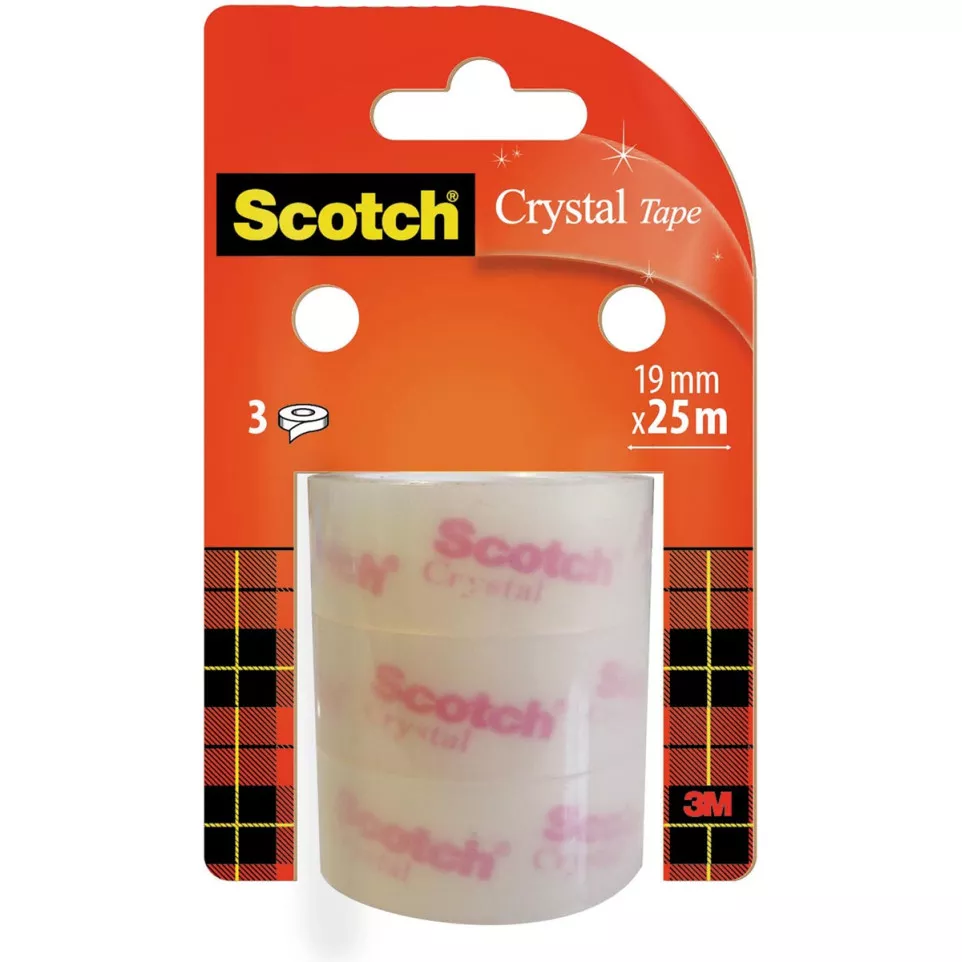 Scotch Crystal Clear Tape,...