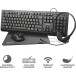 Trust Primo 4-in-1 Home Office Set avec micro-casque, clavier (qwerty), souris et tapis-souris