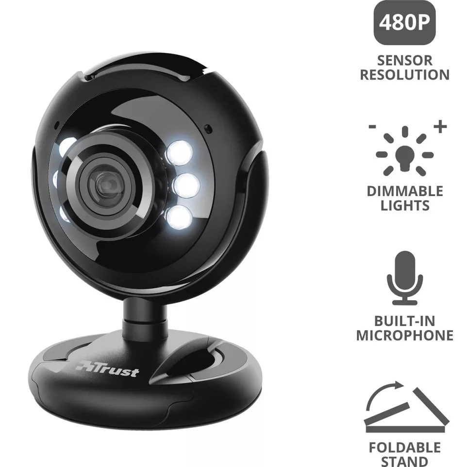 Trust SpotLight Pro Webcam with...