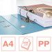 Esselte Colour'Breeze Lever Arch File A4 Polypropylene Spine 75 mm Blue