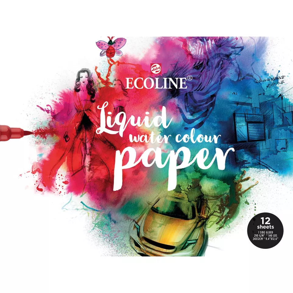 Talens Ecoline tekenpapier 24x32 cm,...