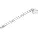 Roto Compas 350 E5 601-800mm 4/18-9 and 12/18-9 Right R.258077 per piece