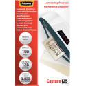 Fellowes lamineerhoes Capture125 ft 54 x 86 mm, 250 micron (2 x 125 micron), pak van 100 stuks