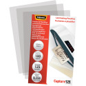 Fellowes Capture125 Laminating Pouches 54 x 86 mm 250 microns pack of 100