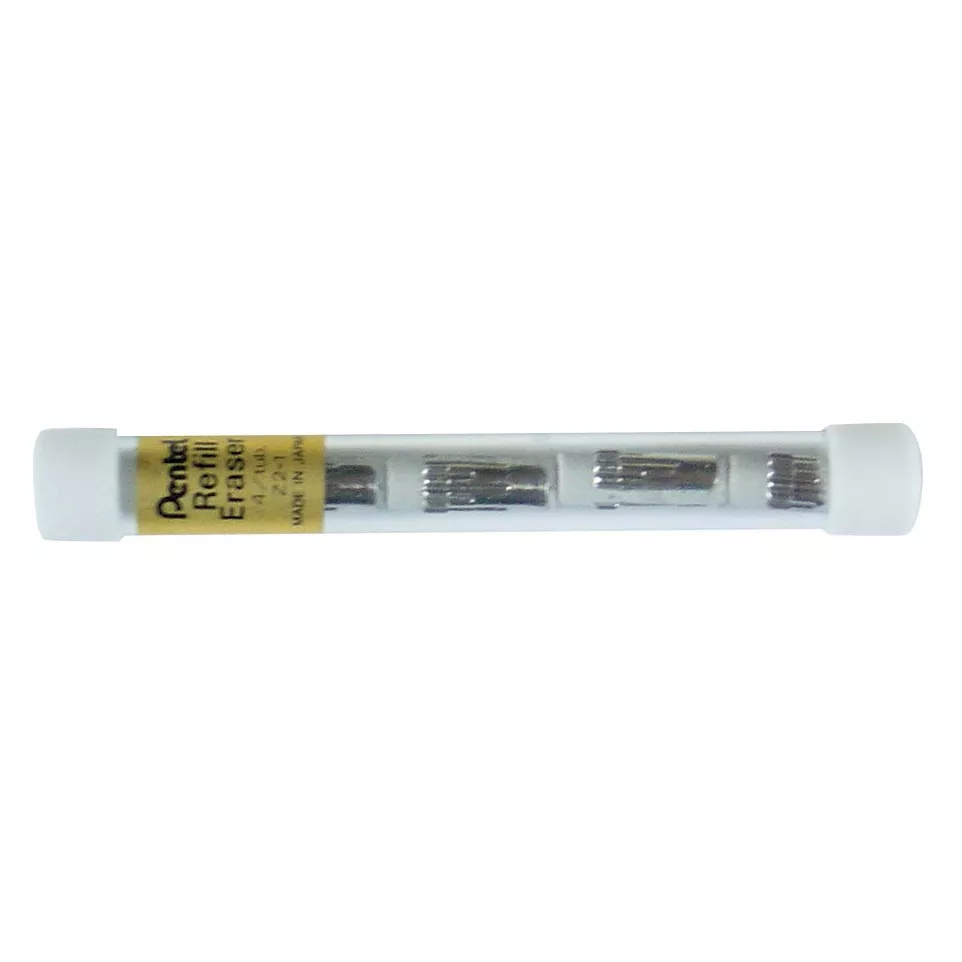 Pentel gum, voor vulpotloden, koker...
