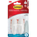 Command Medium Water-Resistant Hooks, White, 1.4 kg Capacity, Pack of 2