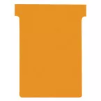 Nobo fiches T indice 3, ft 120 x 92 mm, orange