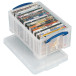 Really Useful Box boîte de rangement 9 l, transparent