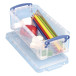 Really Useful Box 0,9 liter, transparant