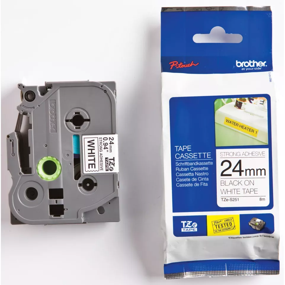 Brother Genuine TZe-S251 24 mm Black...