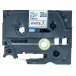 Brother TZe stoffen lint voor P-Touch 12 mm, zwart op wit