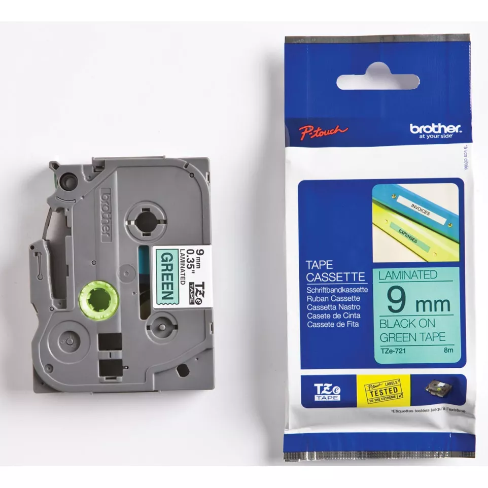 Brother TZe ruban pour P-Touch 9 mm,...