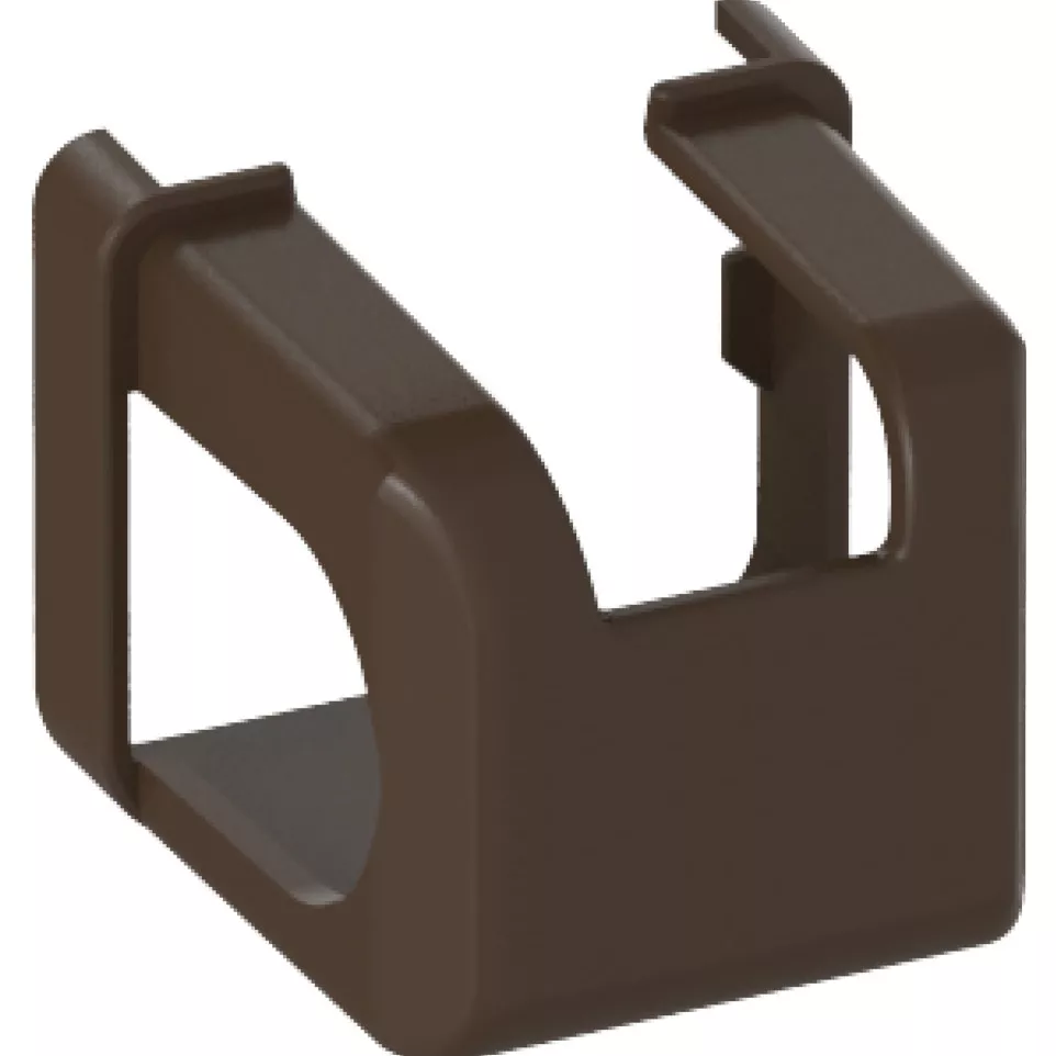 MACO brown PVC short double stud...