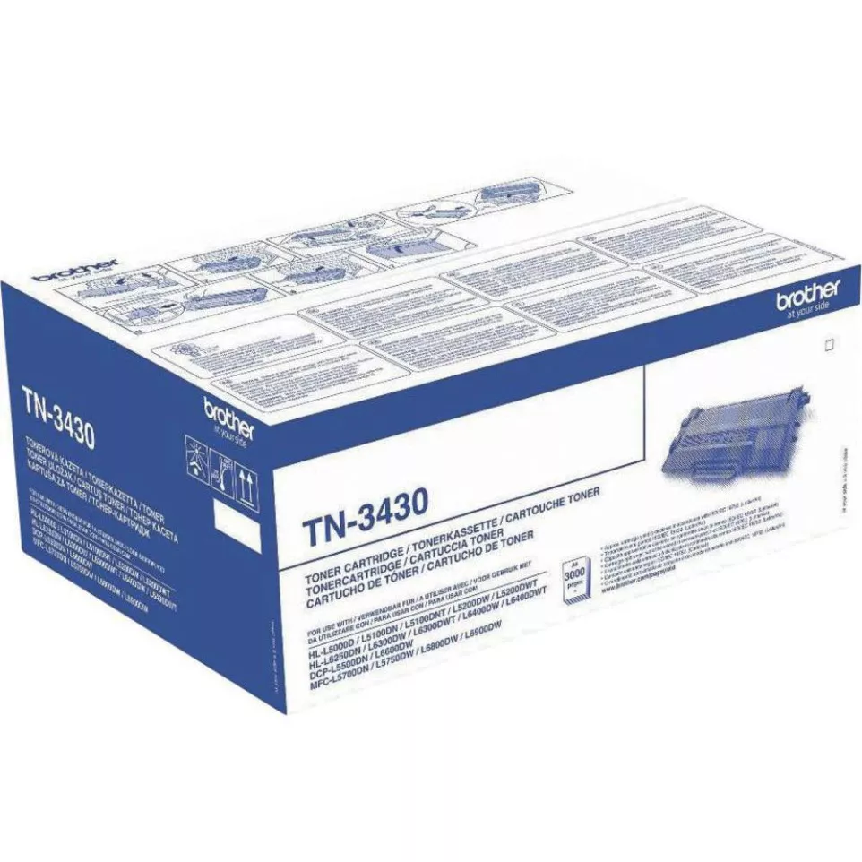 Brother TN-3430 Black Toner Cartridge...