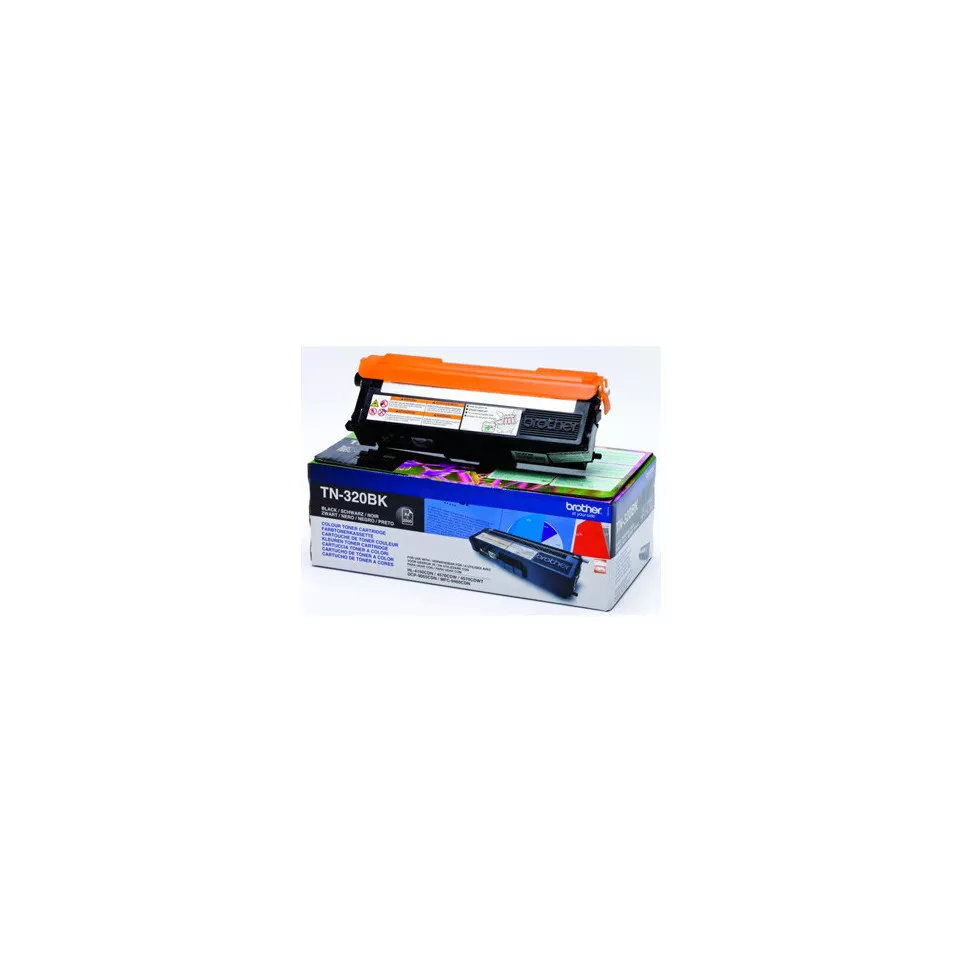 Genuine Brother TN-320BK Black Toner...