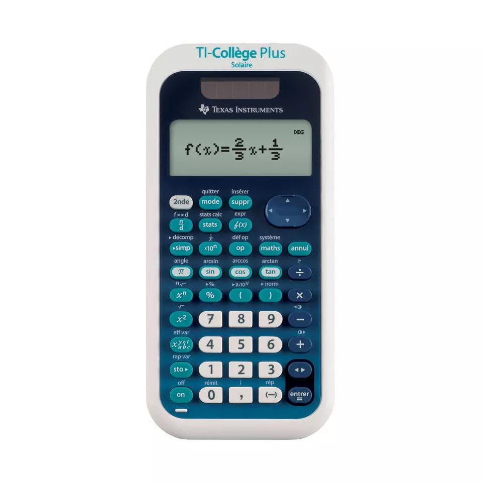 Texas calculatrice scientifique...