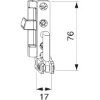 Right Angle DT4/15 Hinge...