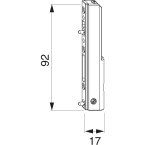 PVC Angle Bracket with 3mm...