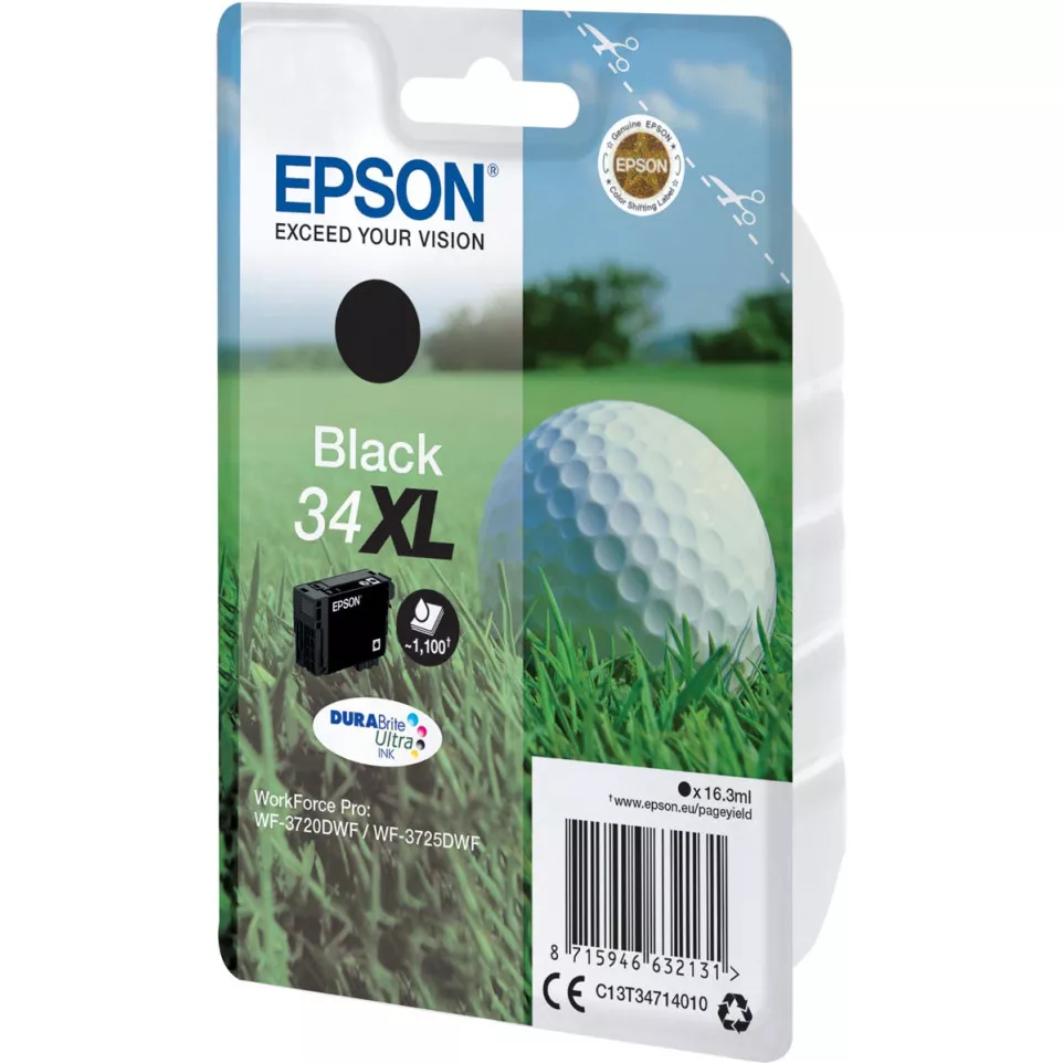 Epson 34XL High Capacity Black Ink...