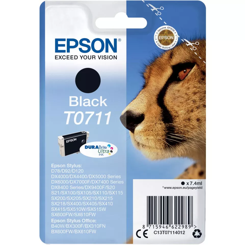 Epson inktcartridge T0711, 245...