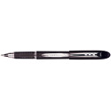 Uni-ball roller Jetstream zwart, schrijfbreedte 0,45 mm, medium schrift, schrijfpunt 1 mm, zwarte rubb...