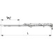 DK TBT 400 LFF 320-400 Zilver voorgemonteerd schaar / pce