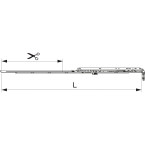 Trapeze Hinge MM 630 LFF...