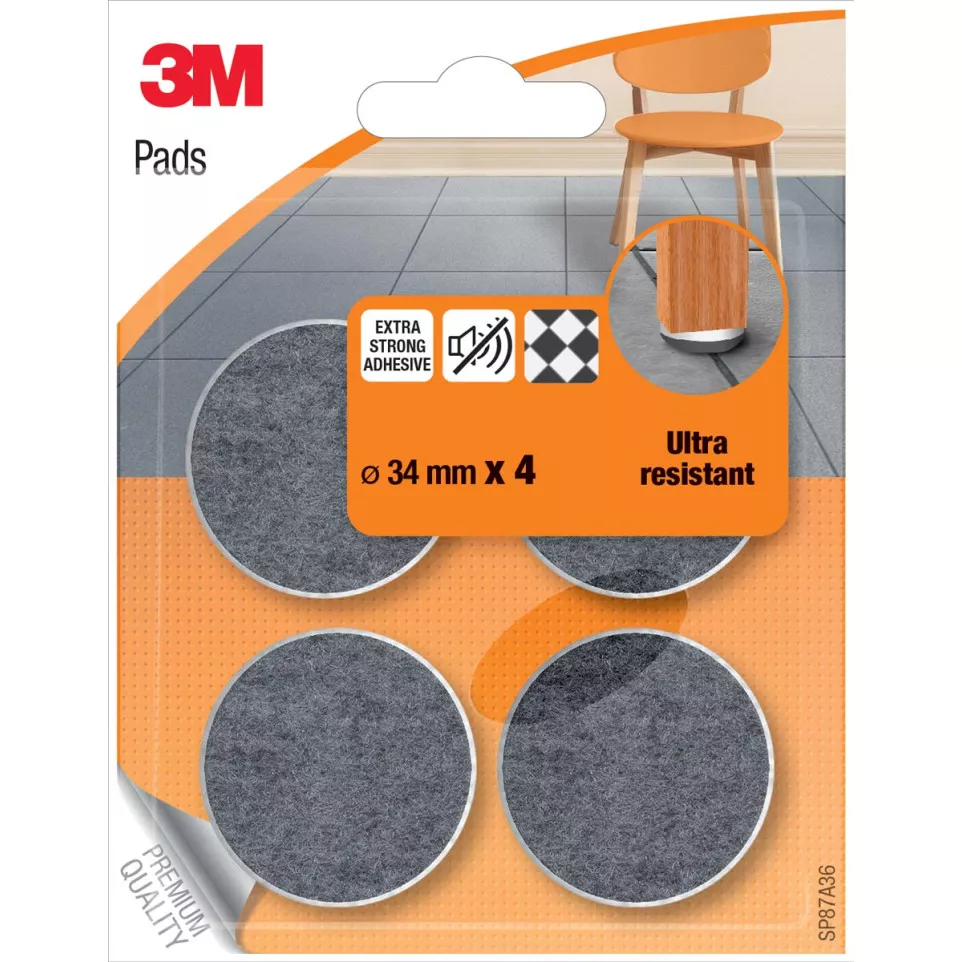 3M pads de protection, en feutre,...