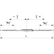 Maco Cremone Bolt with Adjustable Backset 6.5mm HFF 530-800 per piece