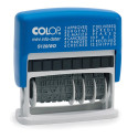 Colop tekststempel Mini-Info Dater S 120/WD, met datum en 12 verschillende woorden, frans