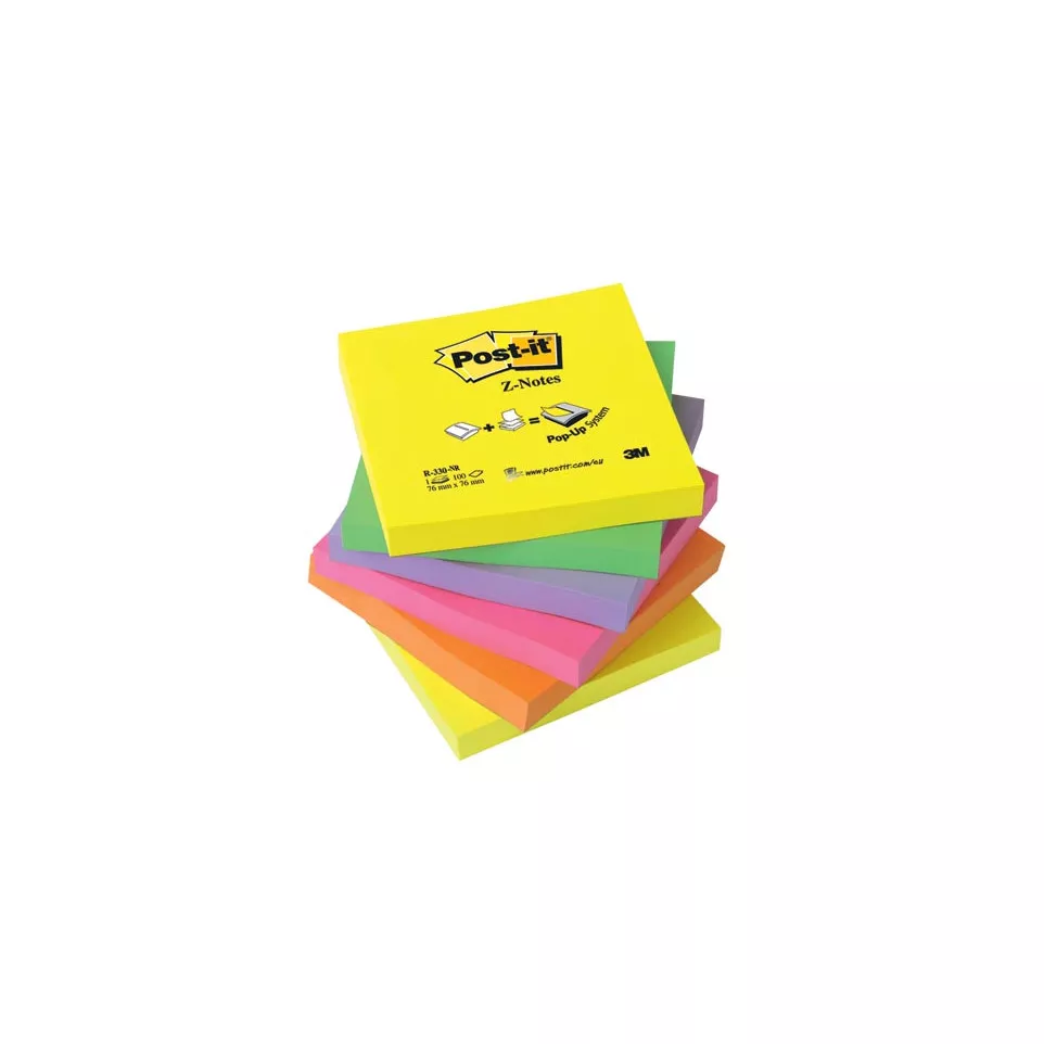 Post-it Z-notes, 100 feuilles, ft 76...