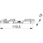 Pivot Strike Plate 20mm...