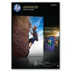 HP Advanced Photo Paper, Glossy, 250 g/m², A3 (297 x 420 mm), 20 Sheets (Q8697A)