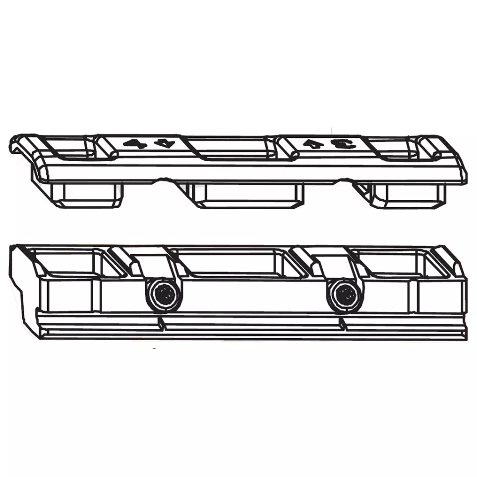Dubbele slot VB 5/6 R.728914 / pce