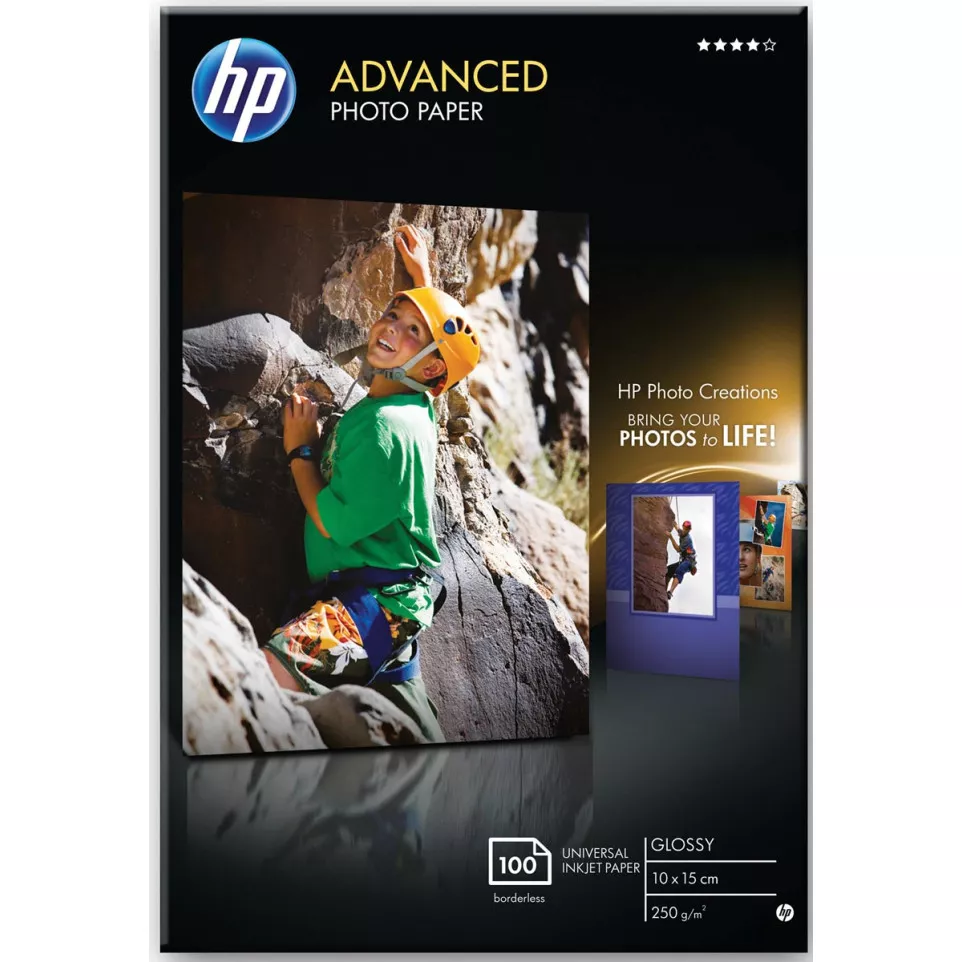 HP Advanced fotopapier ft 10 x 15 cm,...