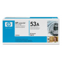 HP 53A Black Original LaserJet Toner Cartridge Q7553A 3000 Pages