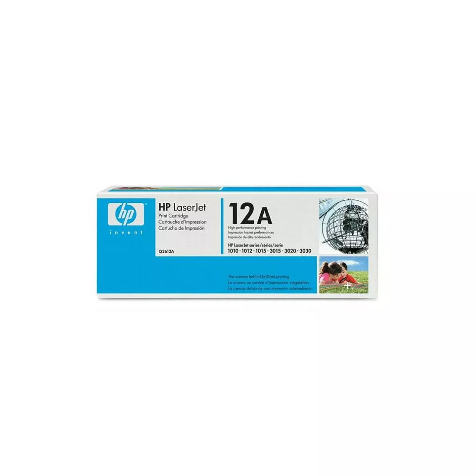 HP toner 12A, 2 000 pagina's, OEM...