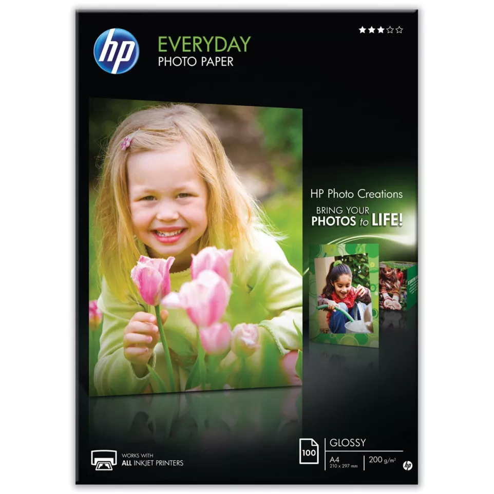 HP Everyday fotopapier ft A4, 200 g,...