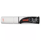 Uni-ball marqueur craie blanc, pointe biseautée de 8 mm