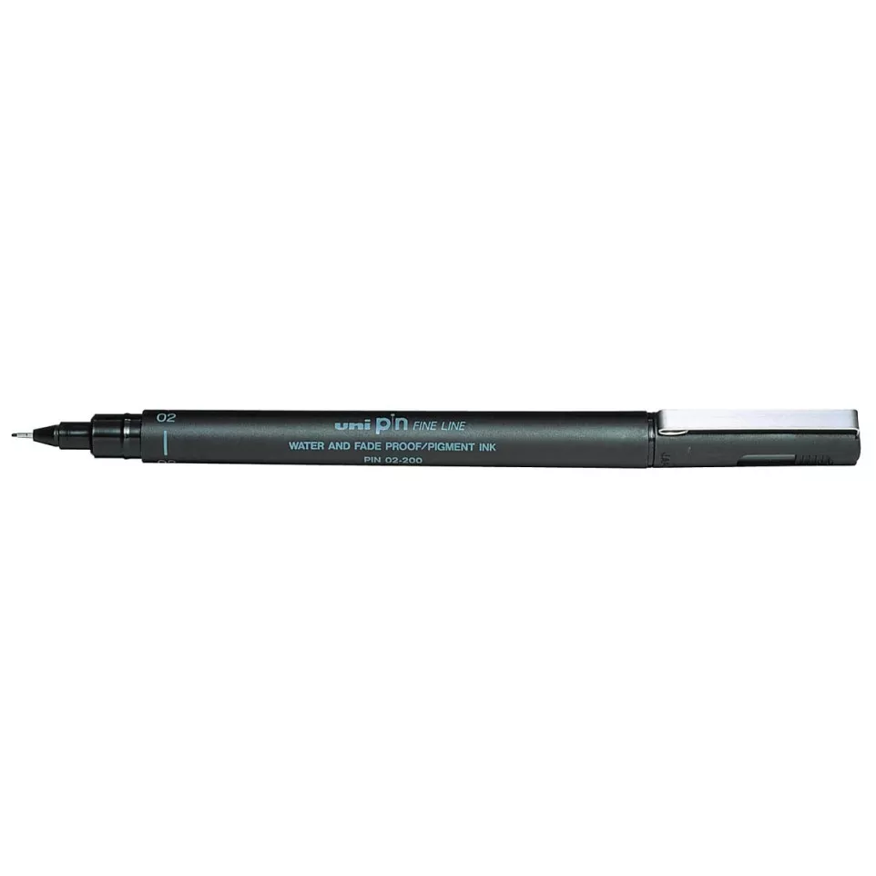 Uni Pin fineliner, ronde punt, 0,2...