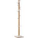 Kapstok Easycloth model A, uit hout, wit