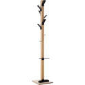 Paperflow Easycloth Coat Rack Model A, Wood, Black