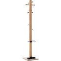 Paperflow Easycloth Model B Wooden Coat Rack Black