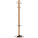 Paperflow Easycloth Model B Wooden Coat Rack Black