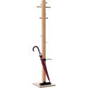 Paperflow Easycloth Model B Wooden Coat Rack Black